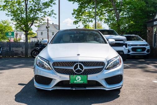 Blue 2018 Mercedes-Benz C-Class C 300 4MATIC