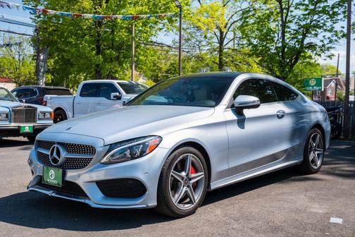 Blue 2018 Mercedes-Benz C-Class C 300 4MATIC