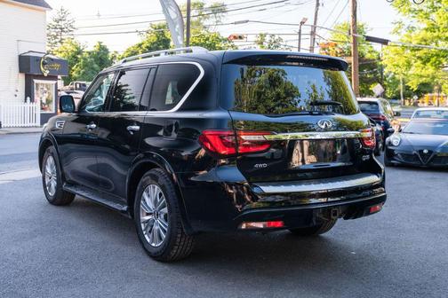 Black Obsidian 2021 INFINITI QX80 Luxe