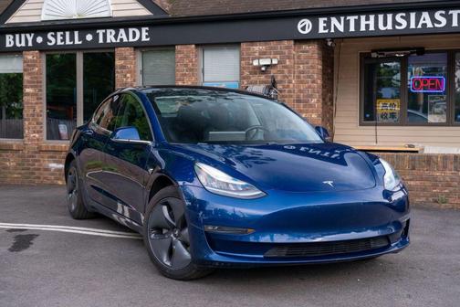 Deep Blue Metallic 2019 Tesla Model 3 Standard Range Plus