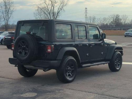 Fathom Blue Pearlcoat 2025 Jeep Wrangler Sport