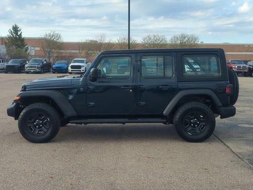 Fathom Blue Pearlcoat 2025 Jeep Wrangler Sport