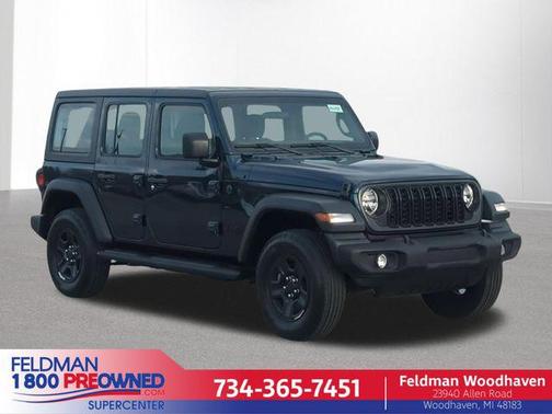 Fathom Blue Pearlcoat 2025 Jeep Wrangler Sport