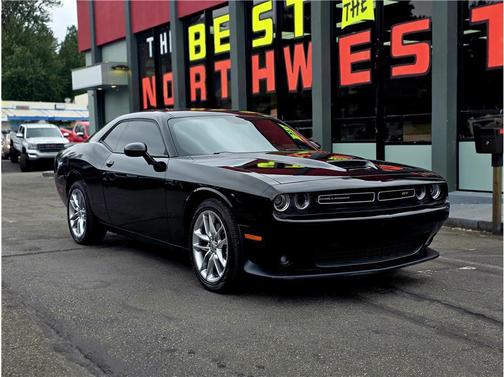 Pitch Black Clearcoat 2022 Dodge Challenger GT