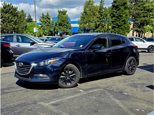 Blue 2017 Mazda Mazda3 Sport