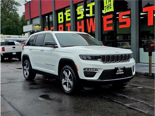 Bright White Clearcoat 2023 Jeep Grand Cherokee 4xe Base