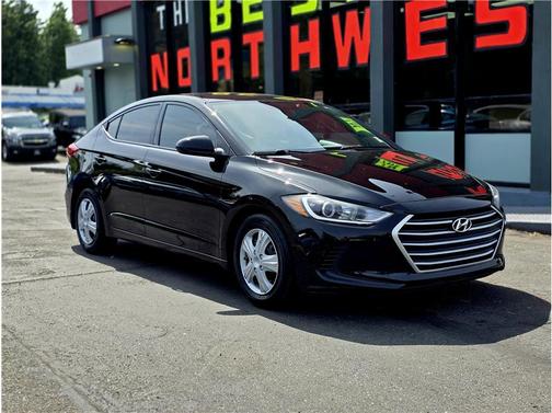 Phantom Black 2018 Hyundai ELANTRA SE