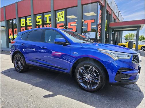 Apex Blue Pearl 2019 Acura RDX A-Spec