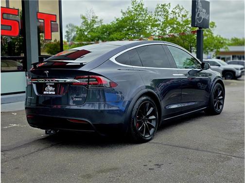 Dark Blue 2016 Tesla Model X P90D