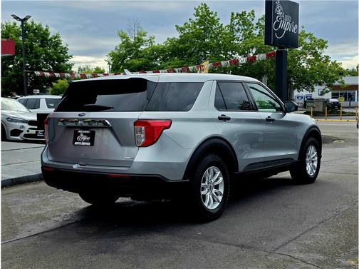 Iconic Silver Metallic 2020 Ford Explorer Sport Utility 4D