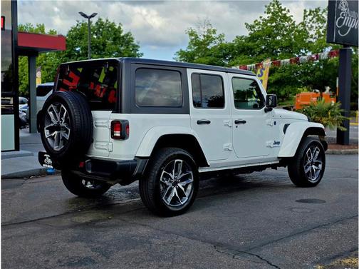 Bright White Clearcoat 2024 Jeep Wrangler 4xe Sport S