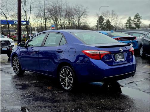 Blue Crush Metallic 2015 Toyota Corolla S Plus