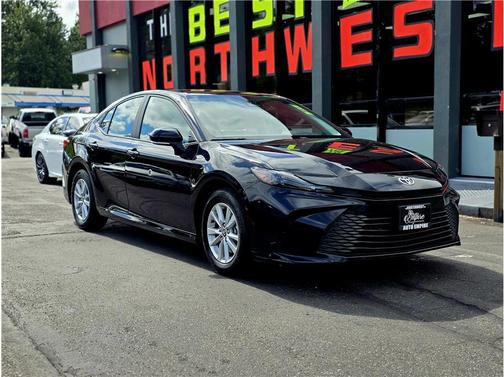 Black 2025 Toyota Camry LE