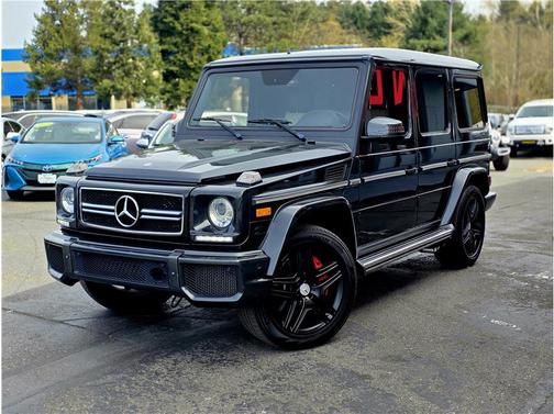 Black 2015 Mercedes-Benz G-Class 4MATIC