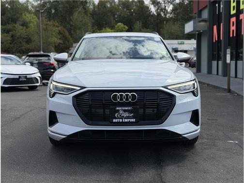 Glacier White Metallic 2021 Audi e-tron Premium