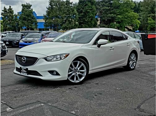 Snowflake White Pearl Mica 2015 Mazda Mazda6 i Touring