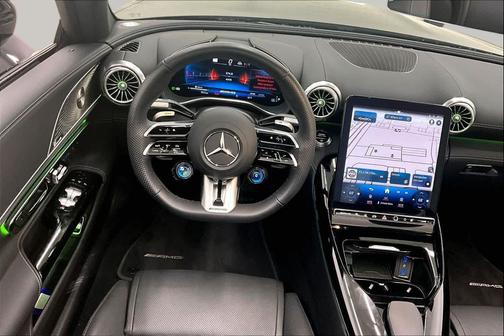 Obsidian Black Metallic 2025 Mercedes-Benz AMG SL 43 Base
