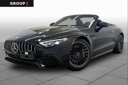 Obsidian Black Metallic 2025 Mercedes-Benz AMG SL 43 Base
