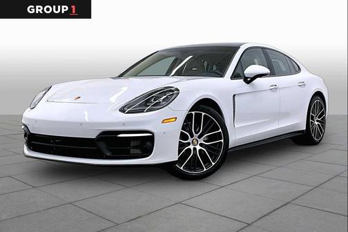 Carrara White Metallic 2023 Porsche Panamera Platinum Edition