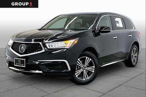Crystal Black Pearl 2018 Acura MDX 3.5L