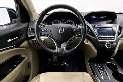 Crystal Black Pearl 2018 Acura MDX 3.5L