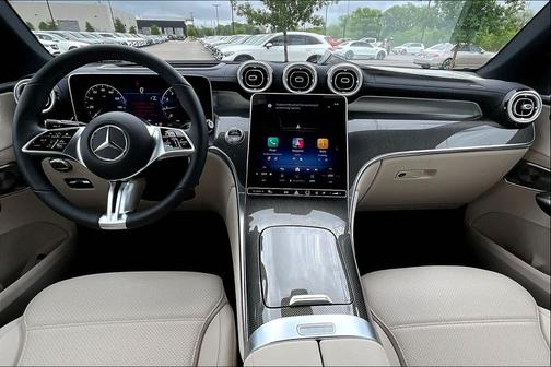 MANUFAKTUR Moonlight White Metallic 2026 Mercedes-Benz GLC 300 4MATIC Coupe