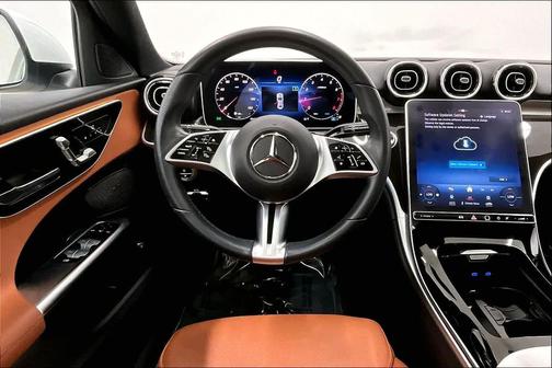 Polar White 2023 Mercedes-Benz C-Class Sedan