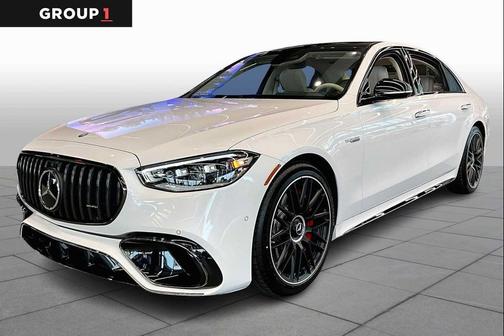 MANUFAKTUR Moonlight White Metallic 2026 Mercedes-Benz AMG S 63 E 4MATIC