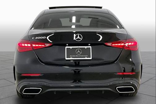 Black 2025 Mercedes-Benz C-Class C 300