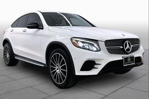 Polar White 2019 Mercedes-Benz GLC 300 4MATIC Coupe
