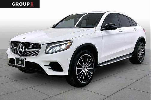 Polar White 2019 Mercedes-Benz GLC 300 4MATIC Coupe