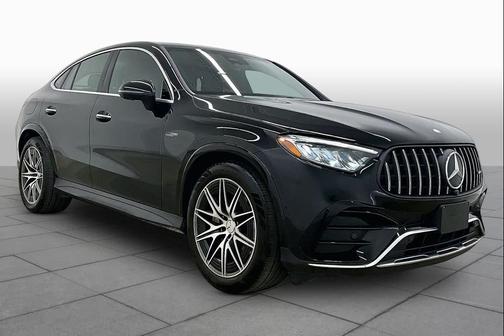 Black 2025 Mercedes-Benz AMG GLC 43 4MATIC Coupe
