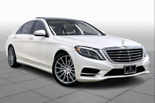 designo Diamond White 2016 Mercedes-Benz S-Class S 550