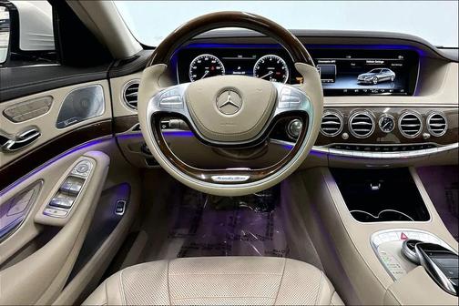 designo Diamond White 2016 Mercedes-Benz S-Class S 550