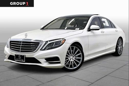 designo Diamond White 2016 Mercedes-Benz S-Class S 550