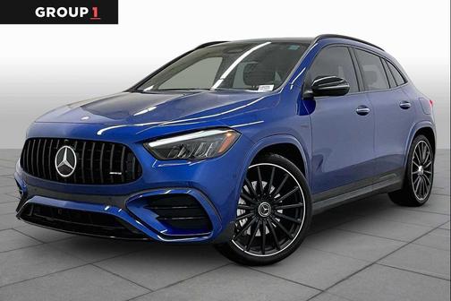 Starling Blue Metallic 2025 Mercedes-Benz AMG GLA 35 4MATIC