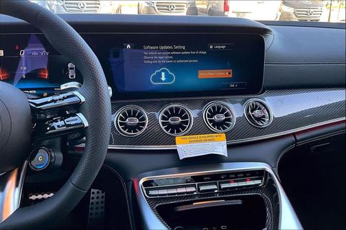 graphite grey metallic 2026 Mercedes-Benz AMG GT 43 4-Door