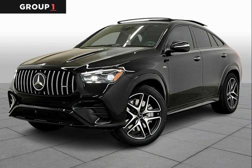 Obsidian Black Metallic 2026 Mercedes-Benz AMG GLE 53 4MATIC+ Coupe