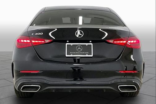 Black 2025 Mercedes-Benz C-Class C 300