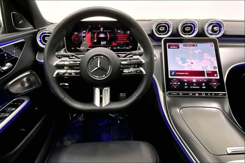 Black 2025 Mercedes-Benz C-Class C 300