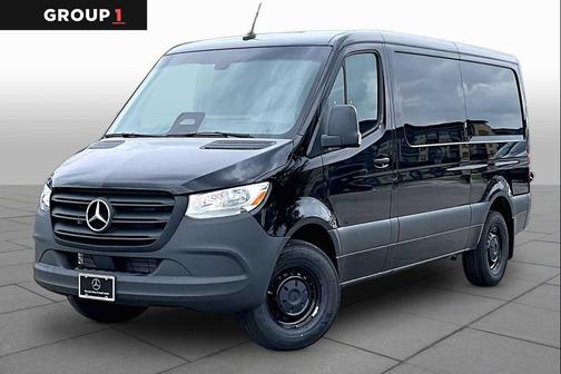 Jet Black 2026 Mercedes-Benz Sprinter 2500 Standard Roof