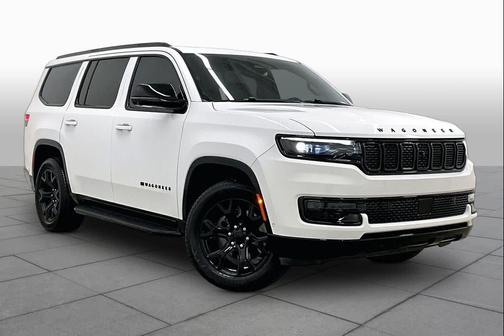 Bright White Clearcoat 2024 Jeep Wagoneer Series II Carbide 4x2