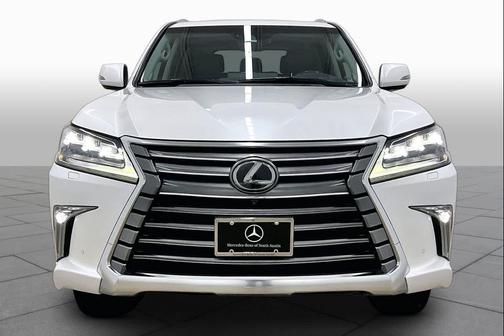 Eminent White Pearl 2020 Lexus LX 570 Three-Row
