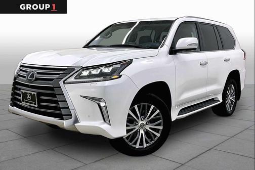 Eminent White Pearl 2020 Lexus LX 570 Three-Row