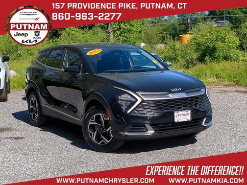 Fusion Black 2023 Kia Sportage LX