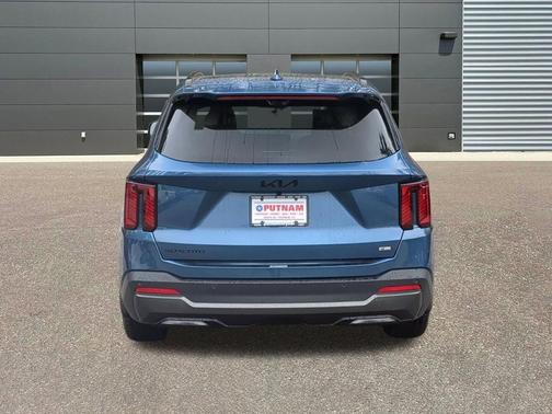 Mineral Blue 2026 Kia Sorento Hybrid SX Prestige
