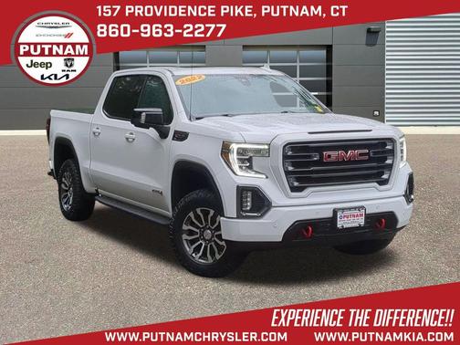 Summit White 2022 GMC Sierra 1500 AT4