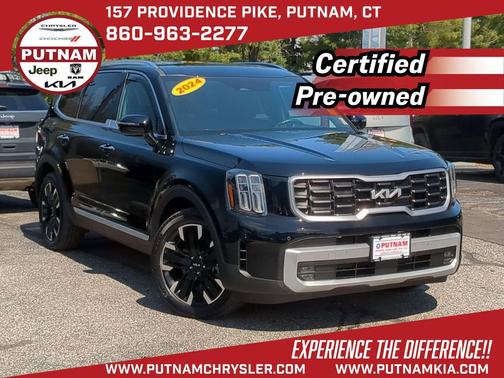 Ebony Black 2024 Kia Telluride SX Prestige