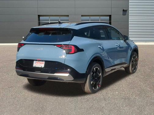 Heritage Blue 2026 Kia Sportage Hybrid SX-Prestige