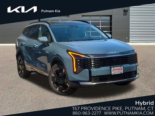 Heritage Blue 2026 Kia Sportage Hybrid SX-Prestige